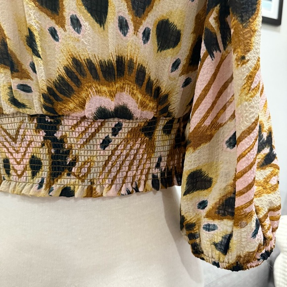 ⭐️2for$20⭐️ Rachel Zoe Cropped Wrap Blouse with 3/4 Sleeves - Picture 9 of 14